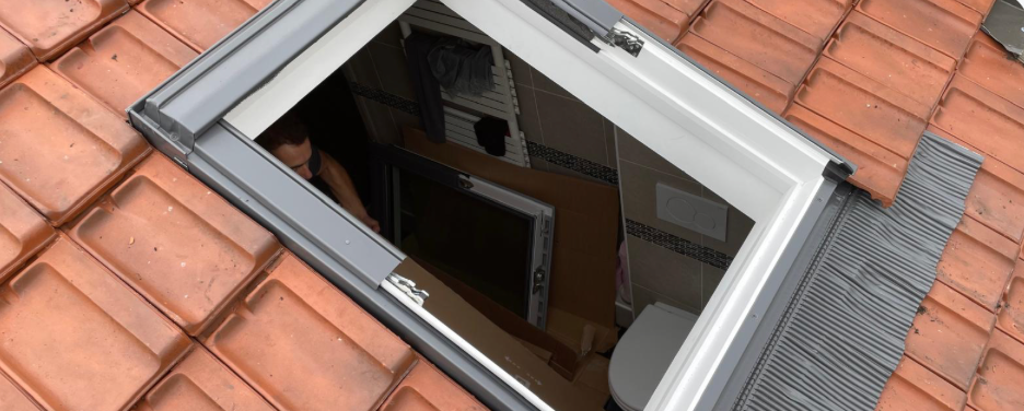 Pose de fenêtres de toit ( Velux )